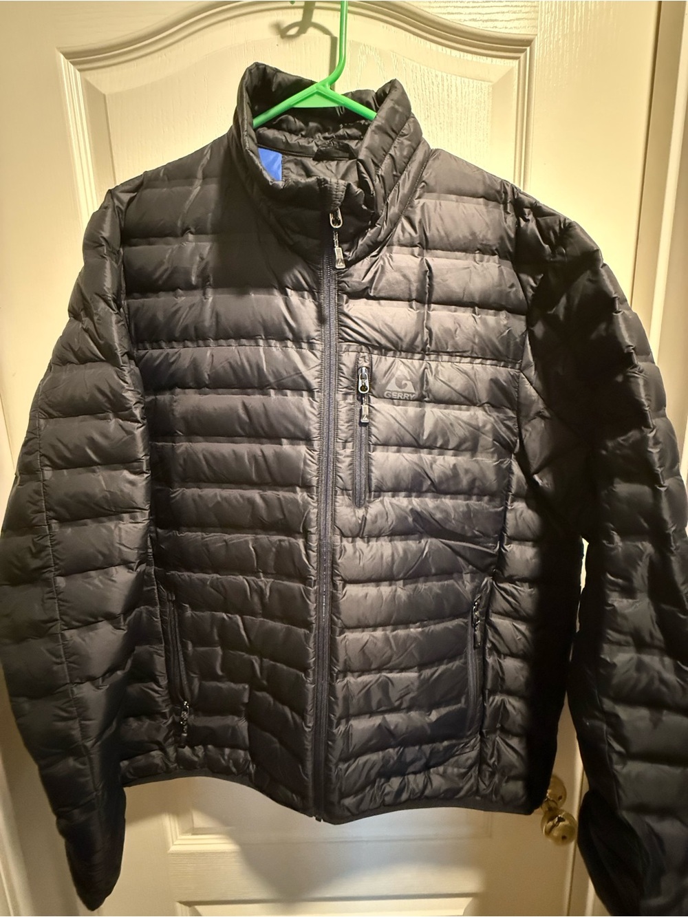 Gerry Weber Men's Dark Navy Quilted Puffer Jacket